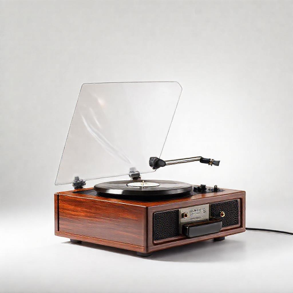 Gramófono Vinilo Retro USB